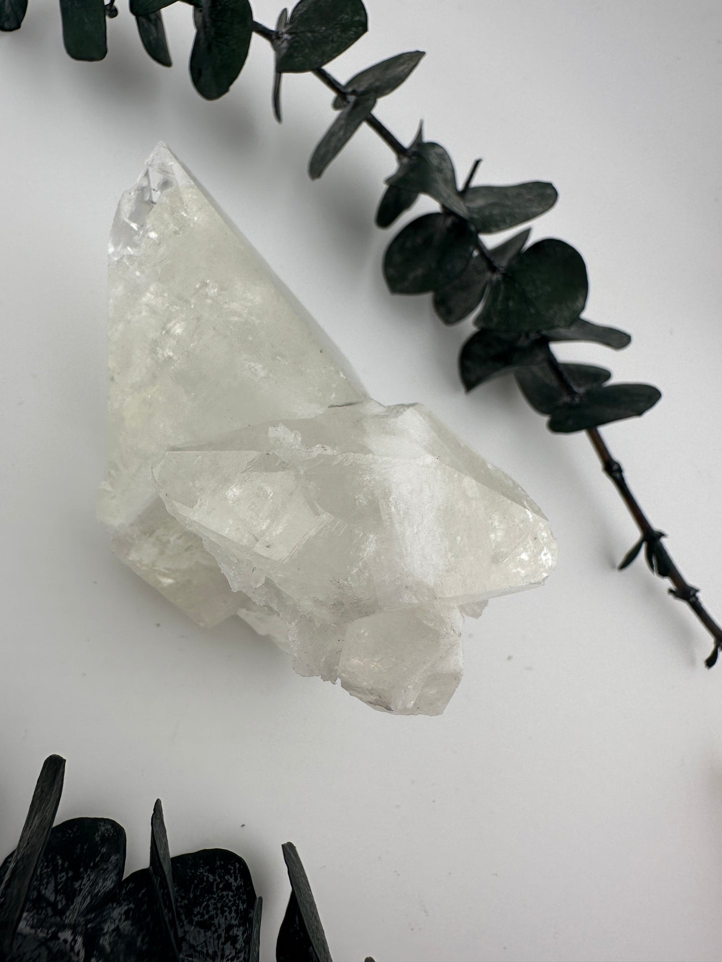 Diamond calcite specimen