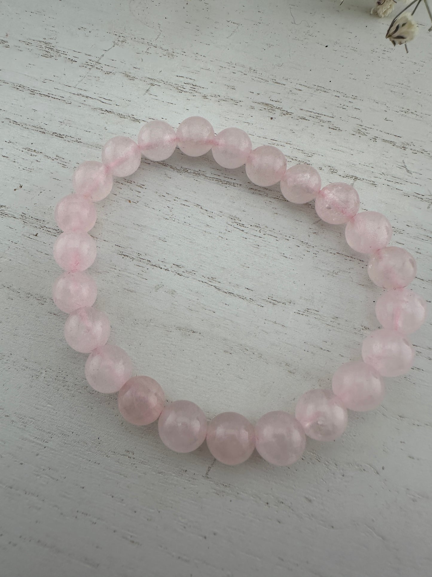 Rose quartz bracelet