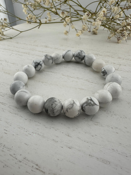 Howlite bracelet