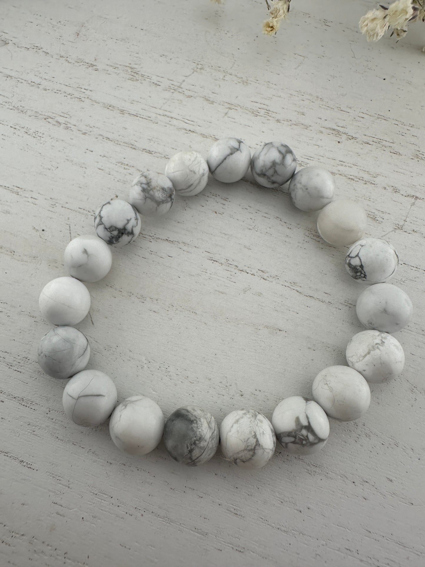 Howlite bracelet