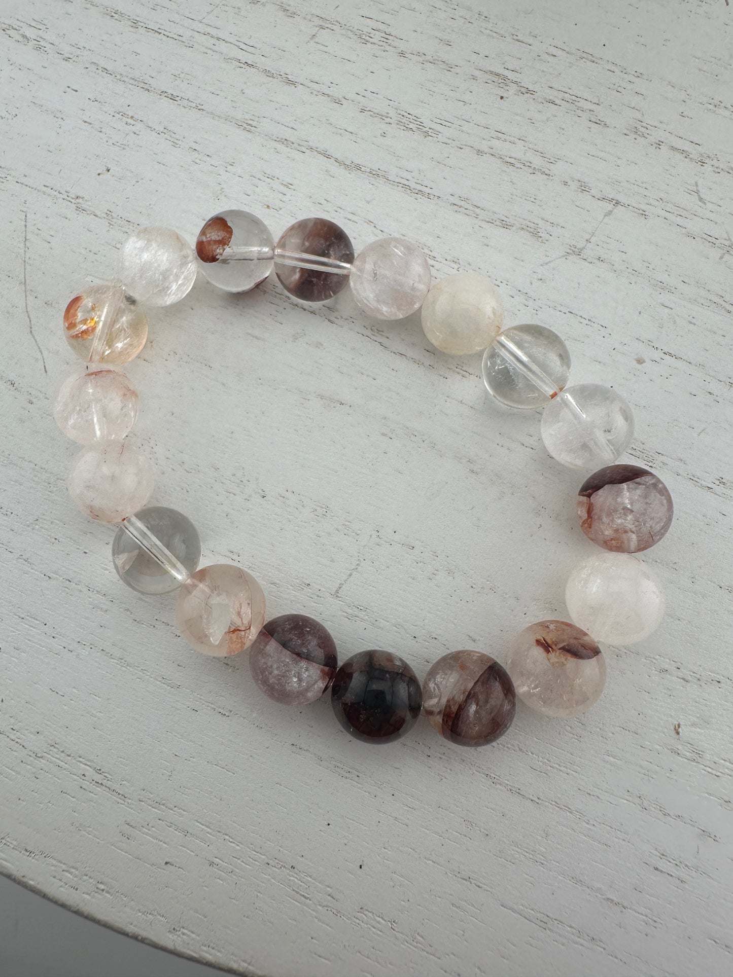 Fire quartz bracelet