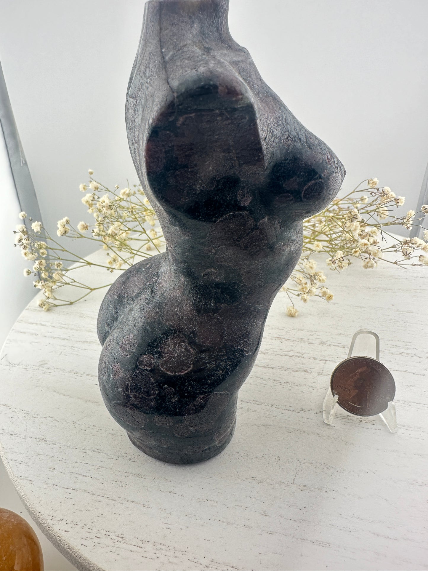 XL goddess body, garnet, 2.7lb