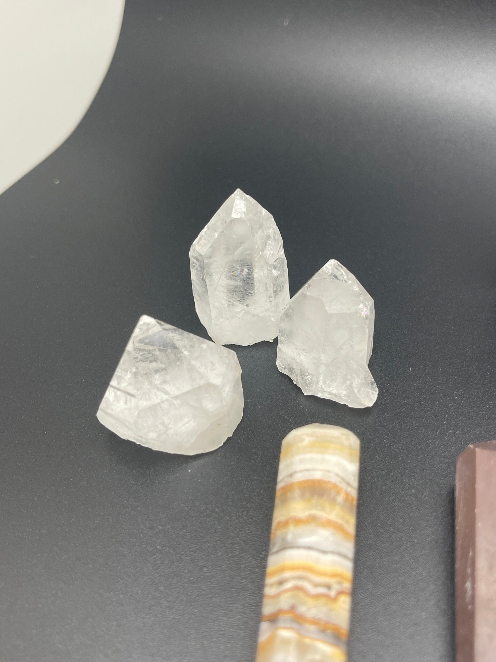 Crystal lot #4 towers, keychain, stones