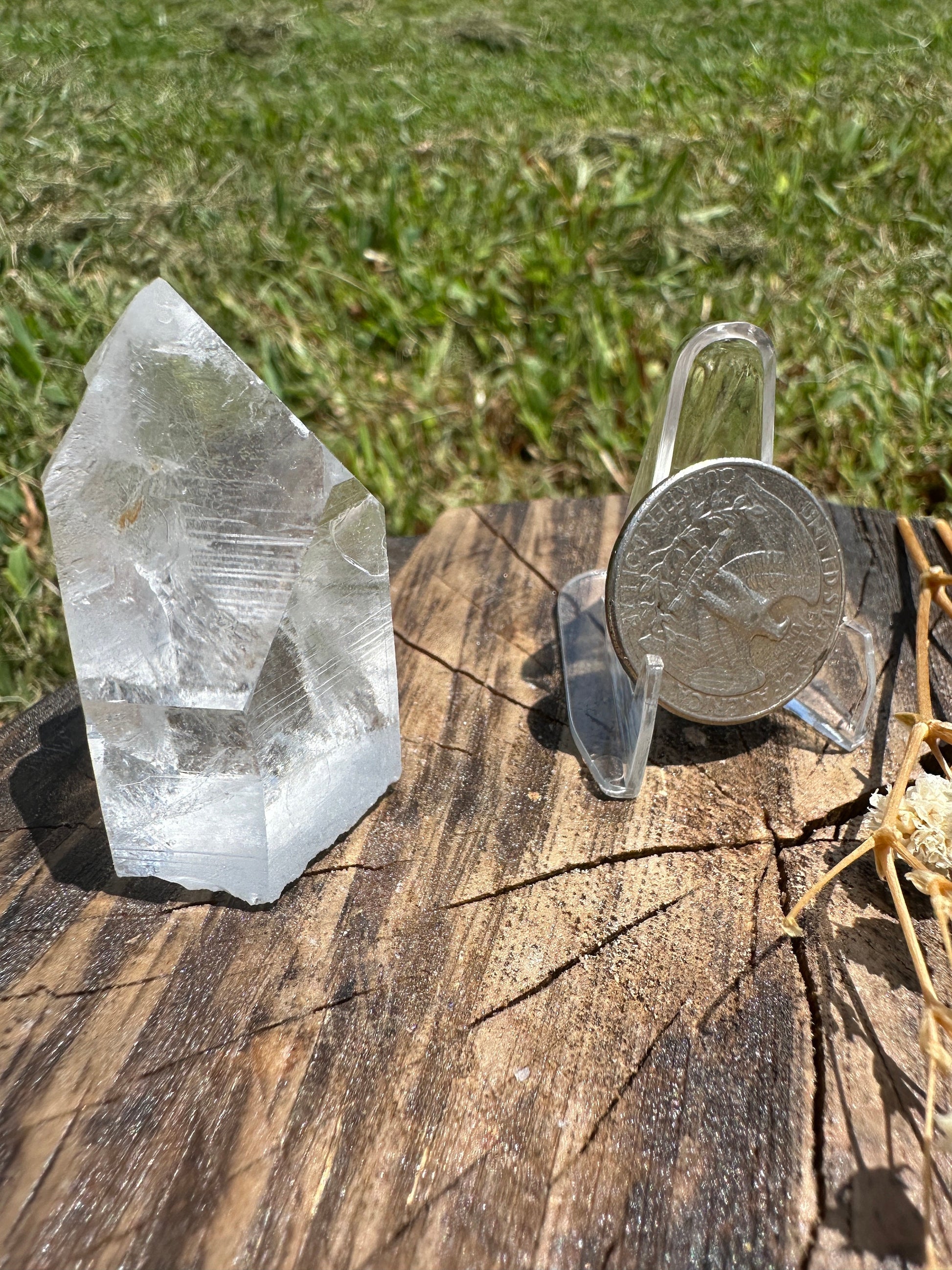 Clear quartz point C, Arkansas clear quartz points