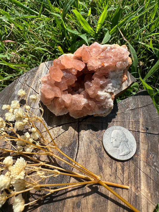 Pink amethyst cluster C, pink amethyst geode, pink amethyst specimen, pink crystal