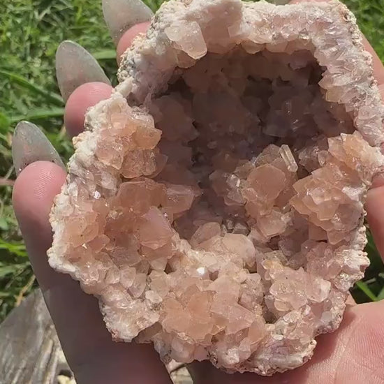 Pink amethyst cluster A, pink amethyst geode, pink amethyst specimen