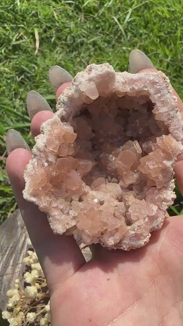 Pink amethyst cluster A, pink amethyst geode, pink amethyst specimen