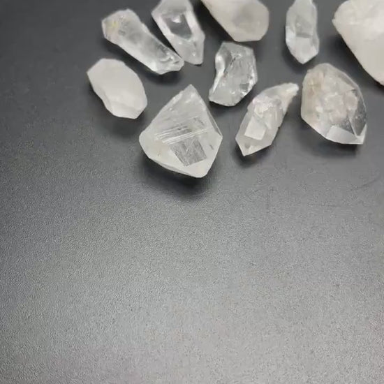 Little clear quartz points lot #2 healing crystal gifts