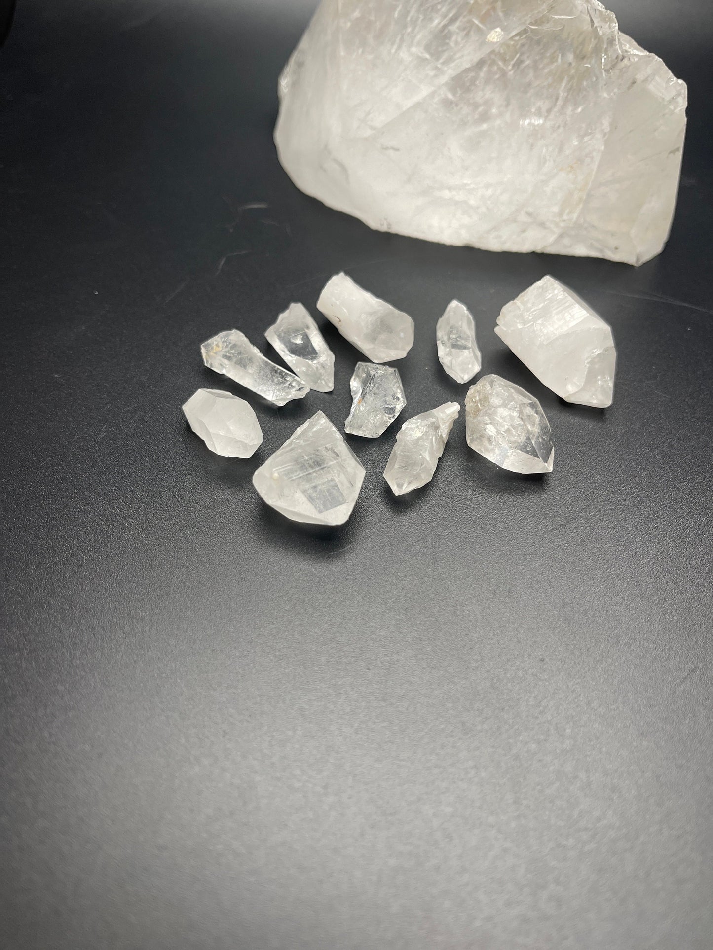 Little clear quartz points lot #2 healing crystal gifts