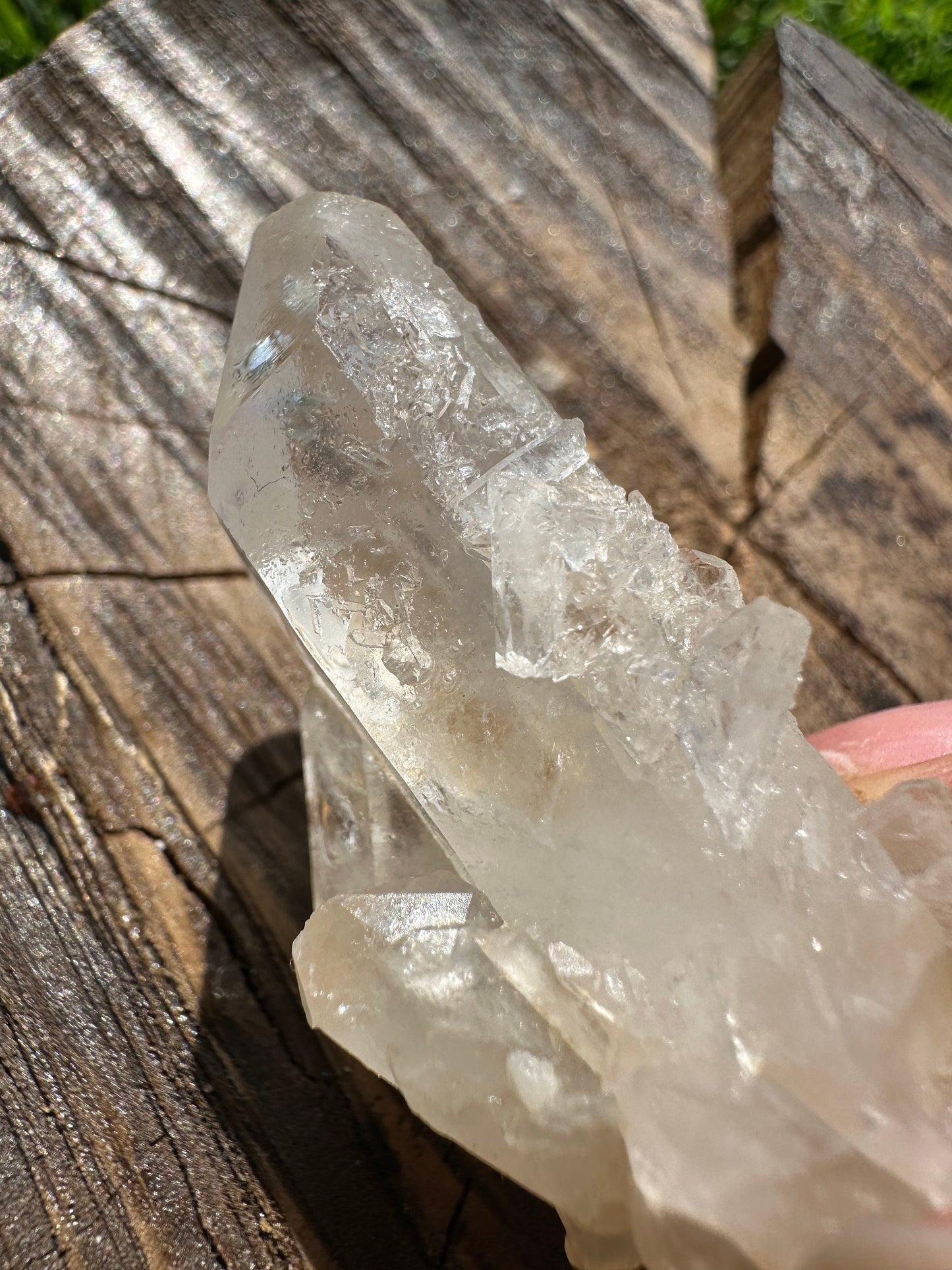 Arkansas quartz Crystal cluster B, clear quartz twins, clear quartz cluster, clear quartz specimen