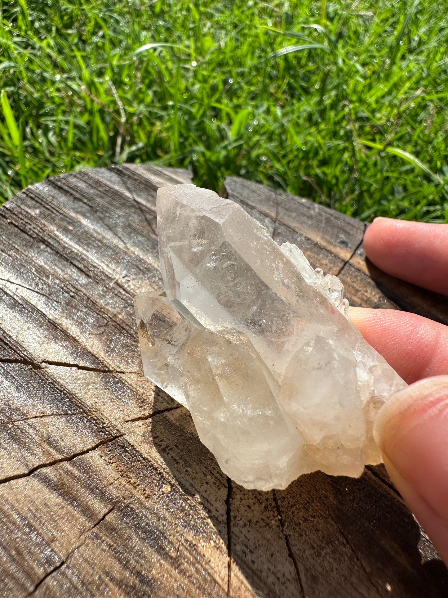 Arkansas quartz Crystal cluster B, clear quartz twins, clear quartz cluster, clear quartz specimen