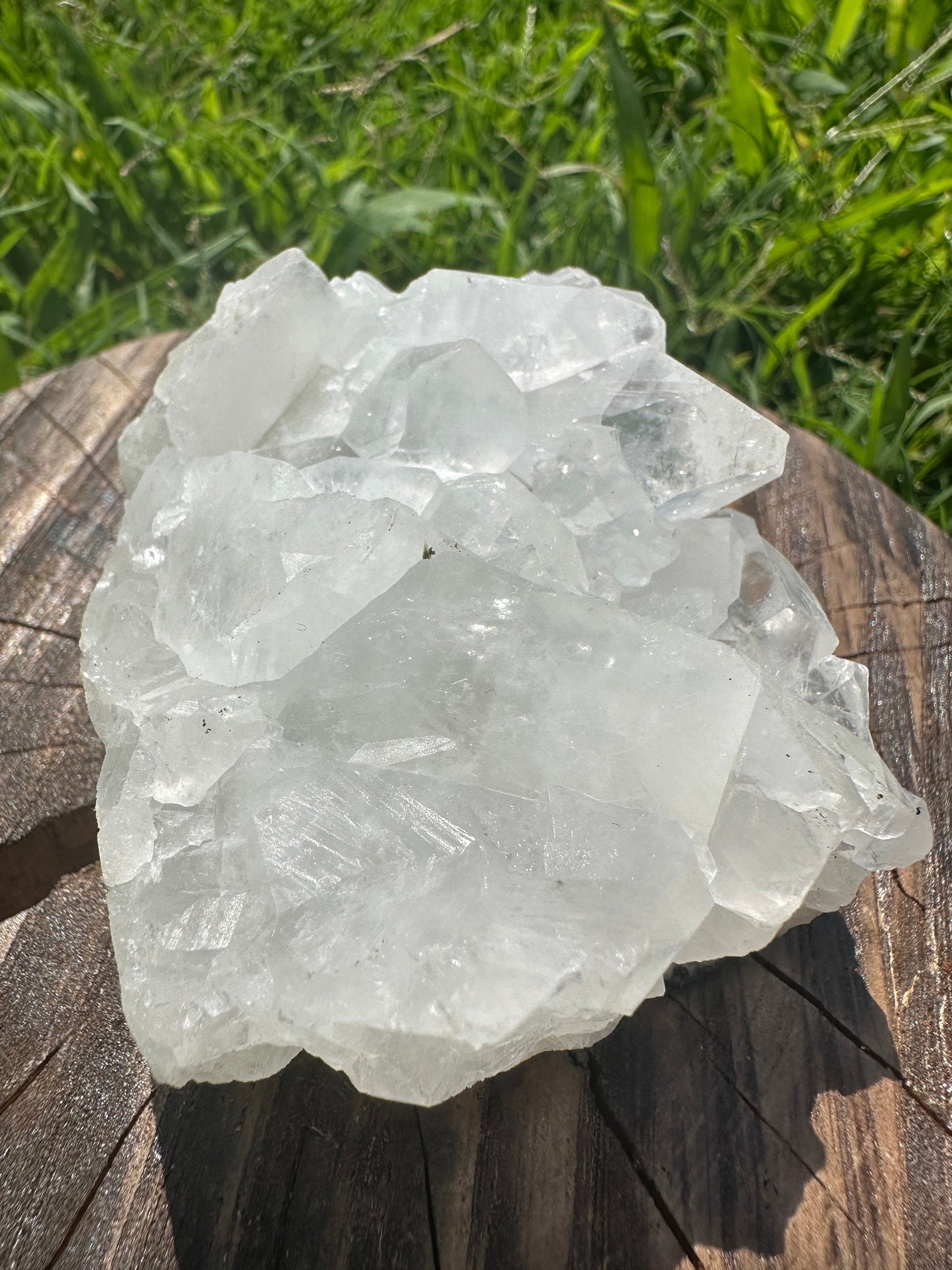 Diamond apophyllite specimen B, apophyllite crystal