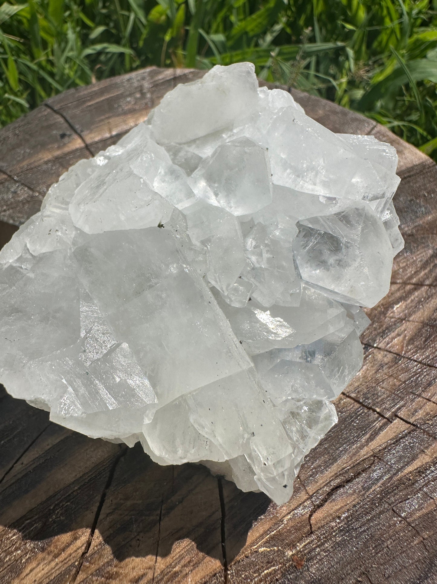 Diamond apophyllite specimen B, apophyllite crystal