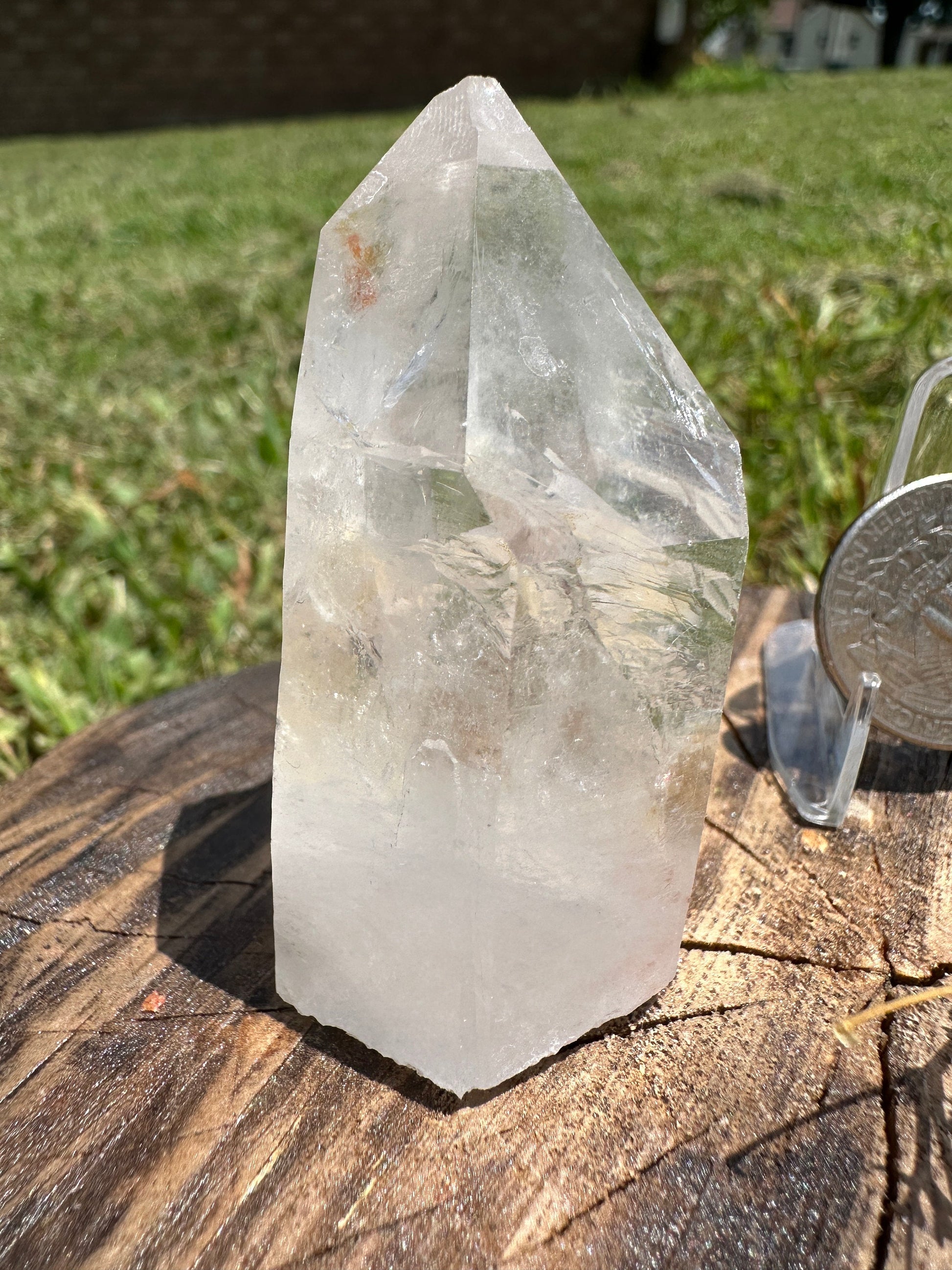 Clear quartz point A, Arkansas clear quartz points